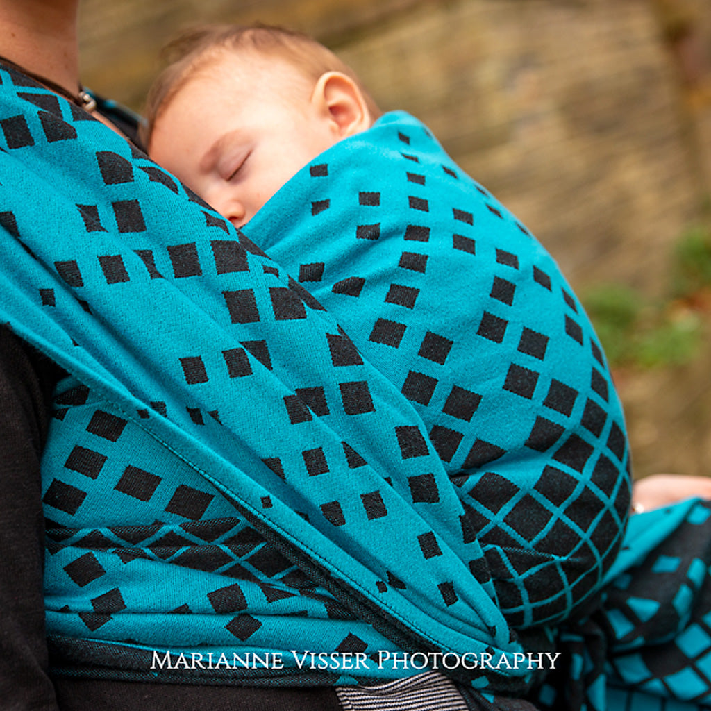 Fular Jacquard Miloves Pixel Abyss