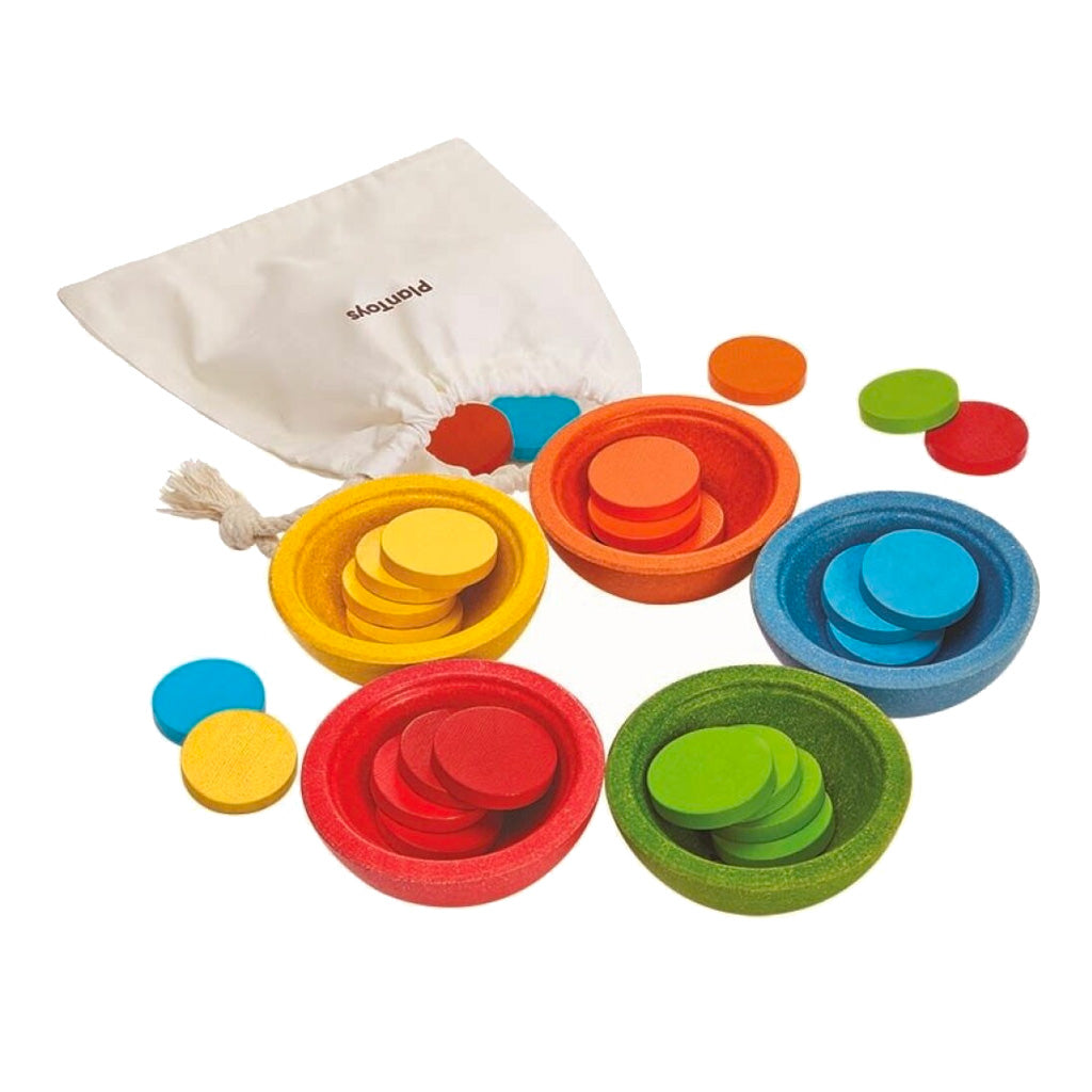 Tazas ordena y cuenta Plantoys