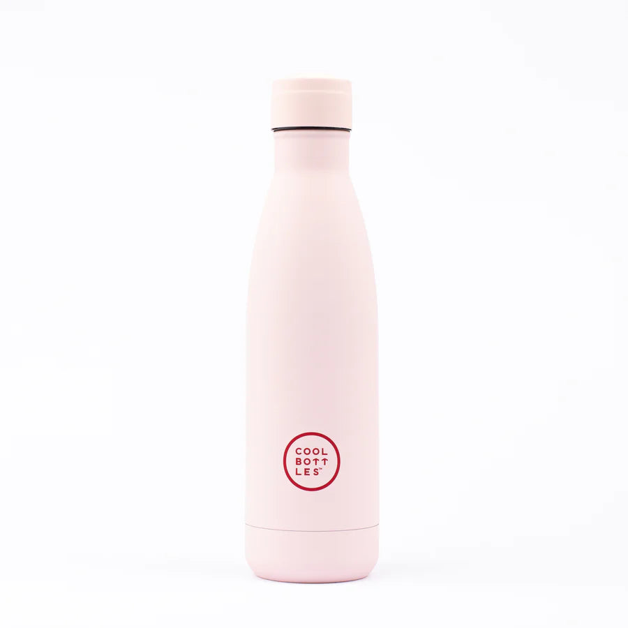 Botella acero inoxidable térmica 500ml Cool Bottles Pastel pink