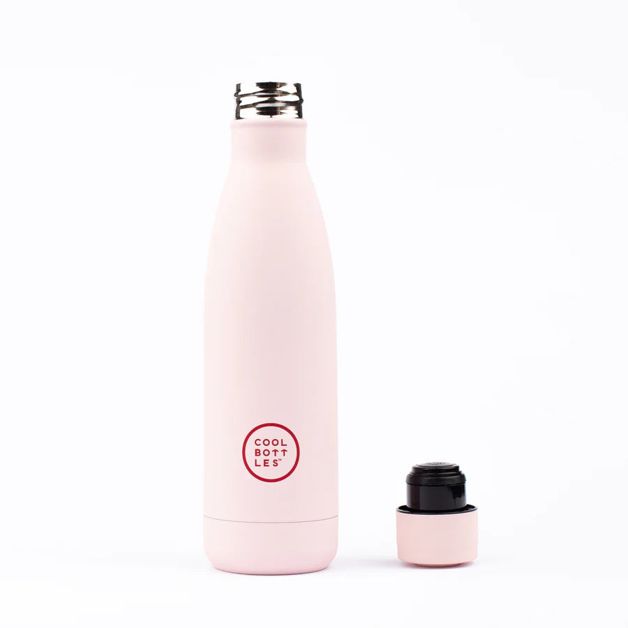 Botella acero inoxidable térmica 500ml Cool Bottles Pastel pink