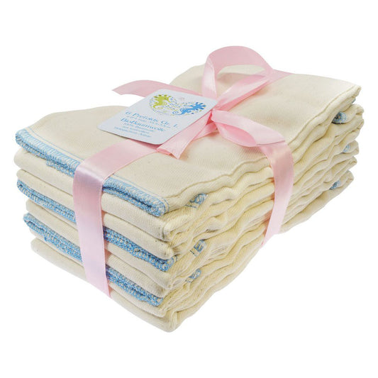Pack de Pañales de tela predoblados de algodón orgánico Blümchen Talla L