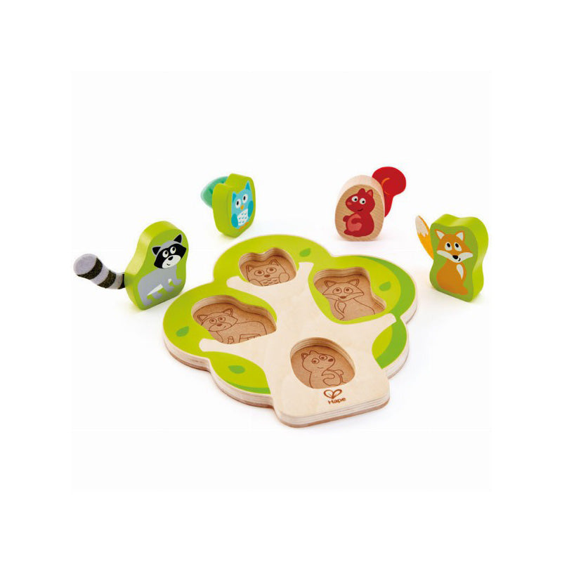 Puzzle encajable árbol de animales Hape