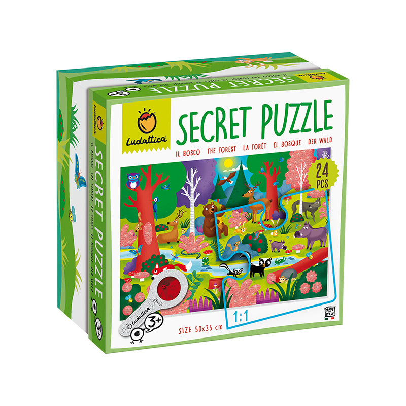 Secret Puzzle: El Bosque Ludattica