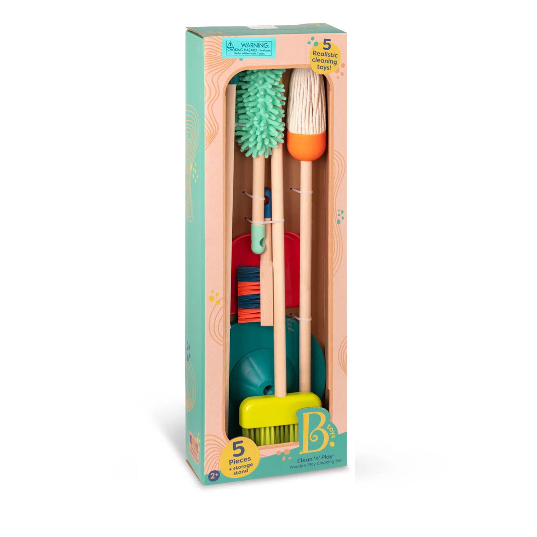 Set de limpieza de madera B.TOYS