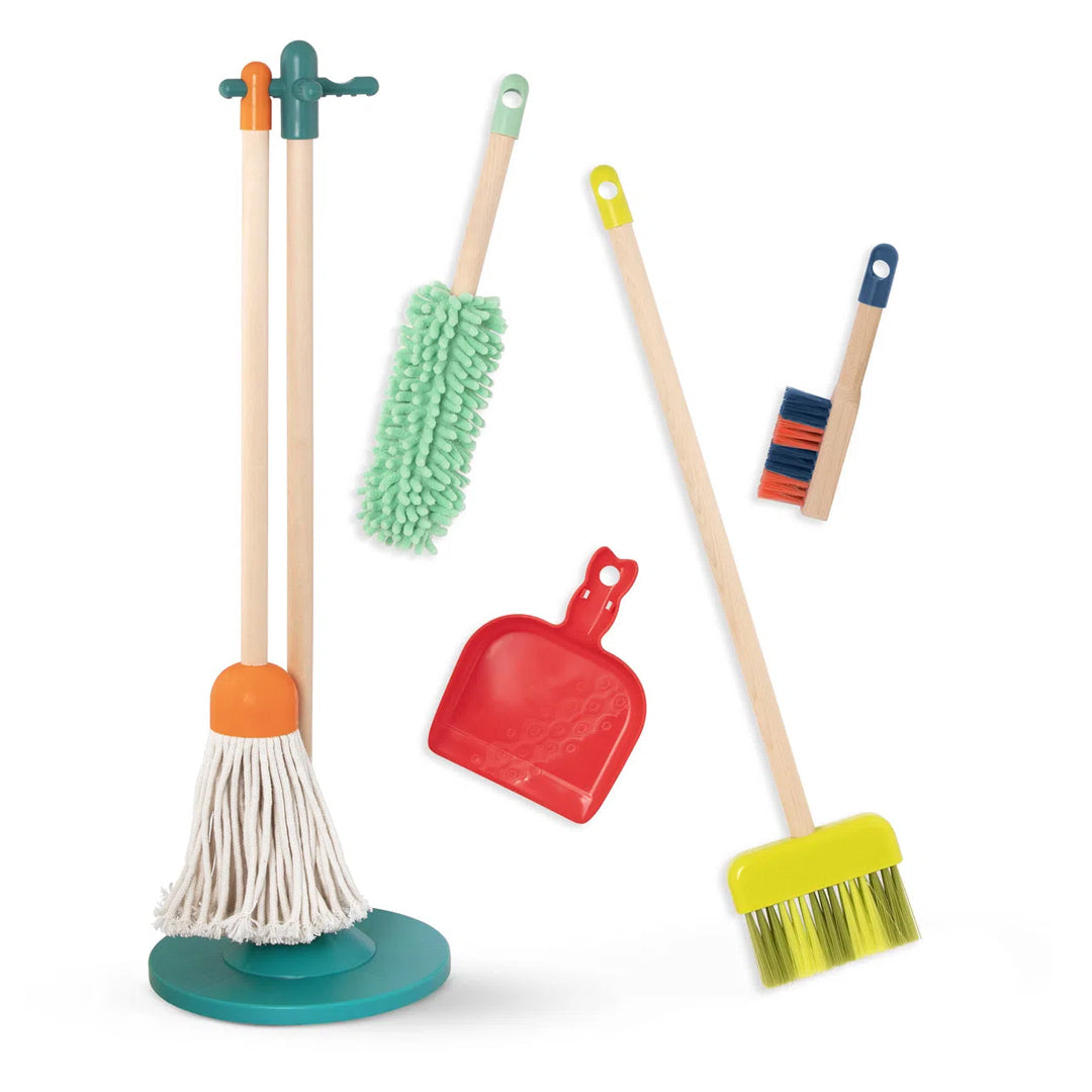 Set de limpieza de madera B.TOYS