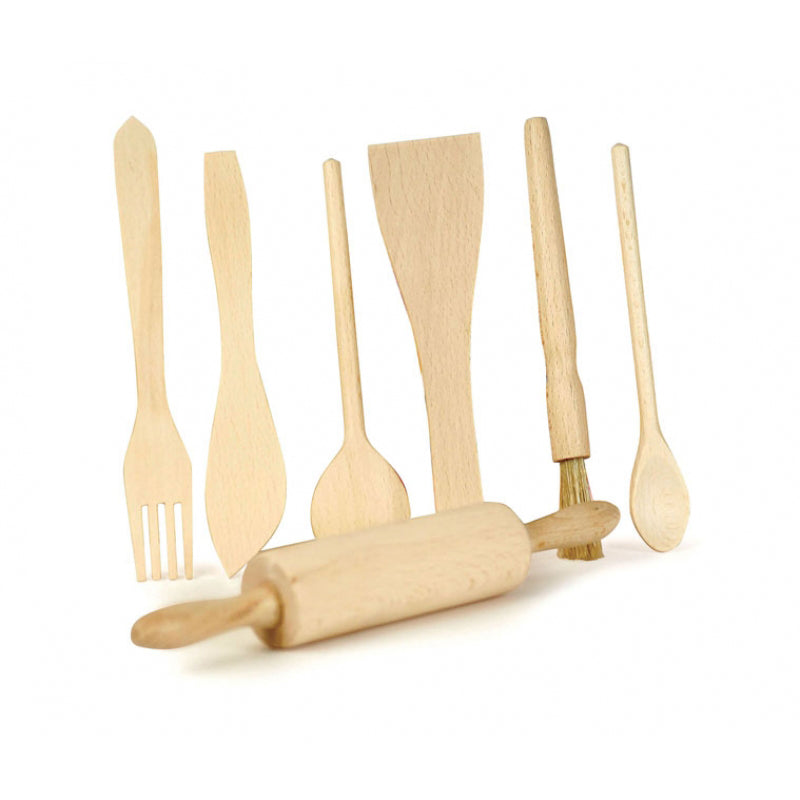 Set utensilios de madera Egmont Toys