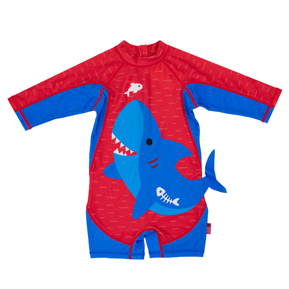 Bañador Suit bebé UPF 50 Tiburón Azul Zoocchini
