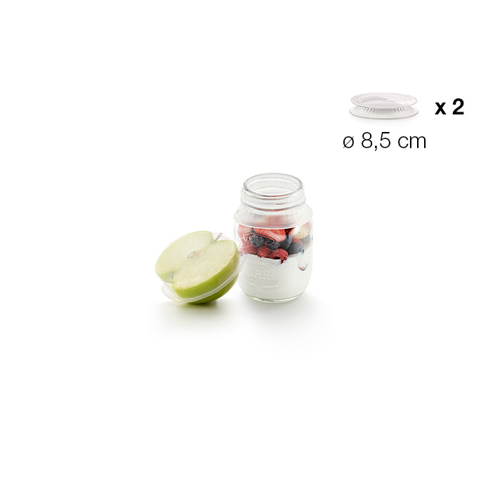 Tapa extensible reutilizable silicona 8,5cm x2 Lékué