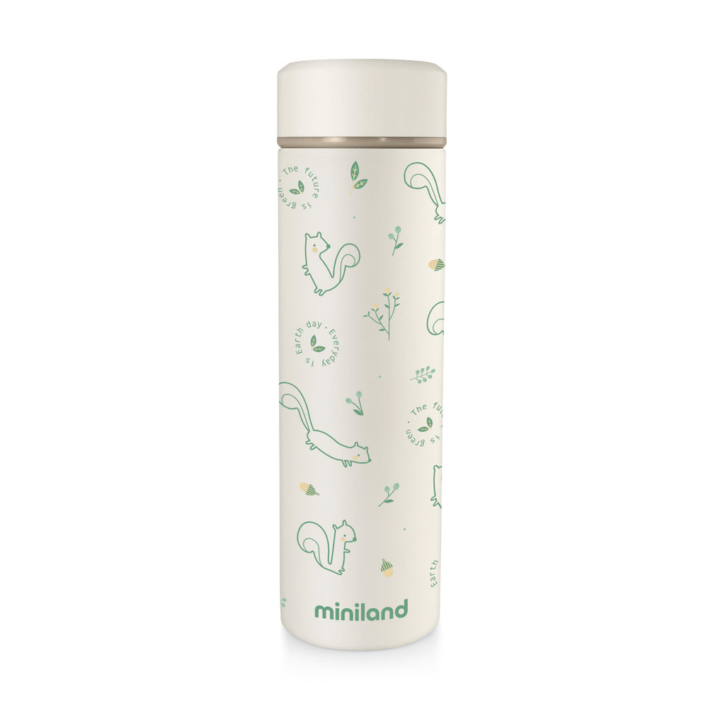 Termo acero innoxidable 450ml Naturmeal Verde Miniland