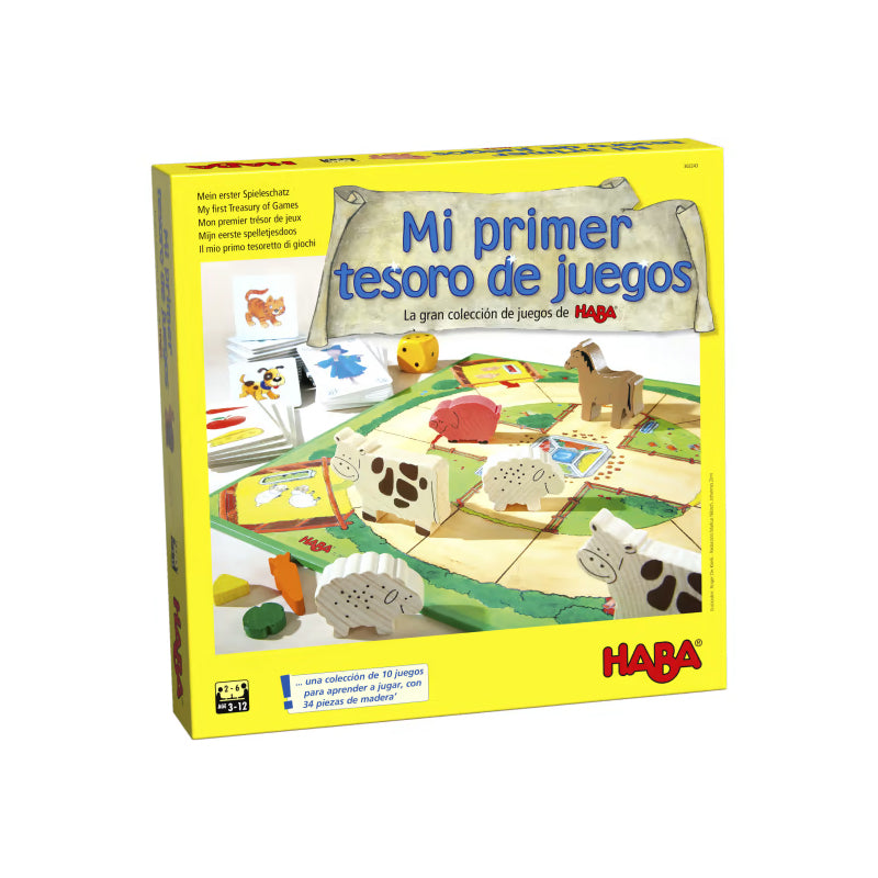 Juego de mesa - Mi Primer Tesoro de juegos Haba